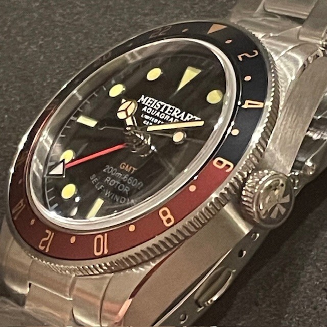 MEISTERART AQUAGRAPH vintage GMT type2