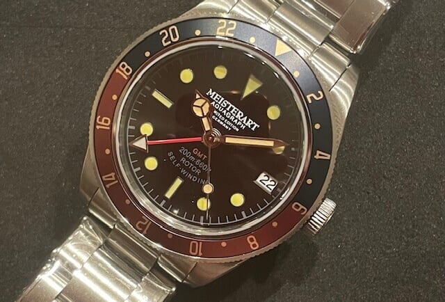 MEISTERART AQUAGRAPH vintage GMT type2