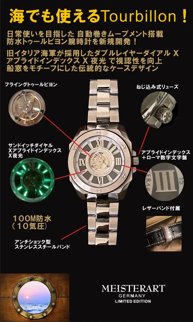 MEISTERARTセンターフライングトゥールビヨン